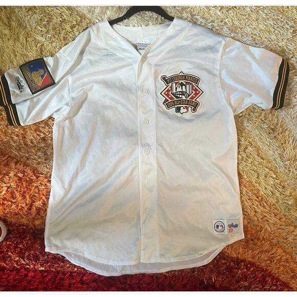 Vintage MLB All Star Game Pittsburgh Pirates 1994 jersey Majestic XL - Picture 1 of 10